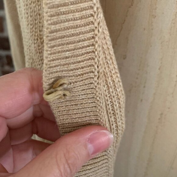 Cabi Tan Long Cardigan Womens Size Medium - Picture 7 of 12